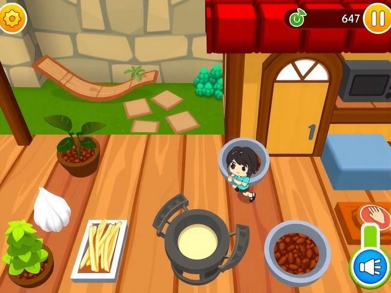 Nirvana Spice Run - Gameplay Screenshot Nirvana Spice Run gameplay showing character collecting spices