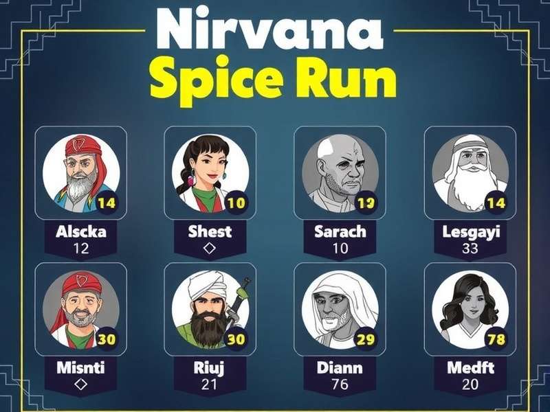 Nirvana Spice Run - Localization Features Nirvana Spice Run showing regional characters and languages